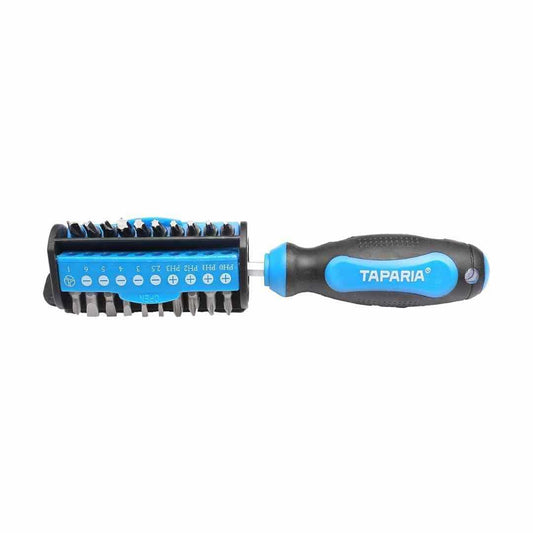 LX INDIA screw drivers Taparia BS31 Steel Bit ScrewDriver Set