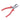 LXINDIA pliers Taparia Steel (165mm) Combination Plier with Joint Cutter (Red and Black) pack of 2