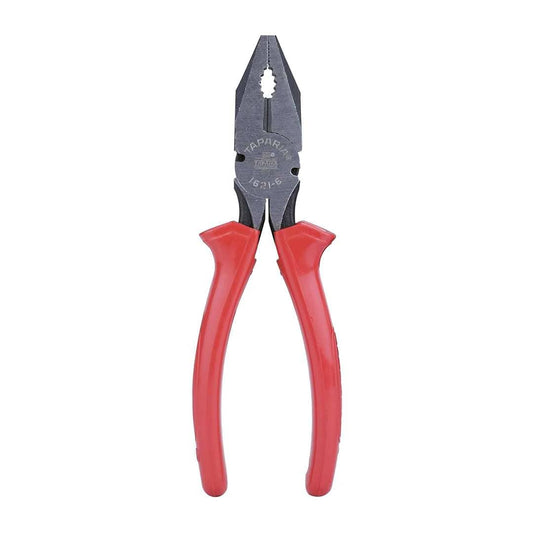 LXINDIA pliers Taparia Steel (165mm) Combination Plier with Joint Cutter (Red and Black) pack of 2