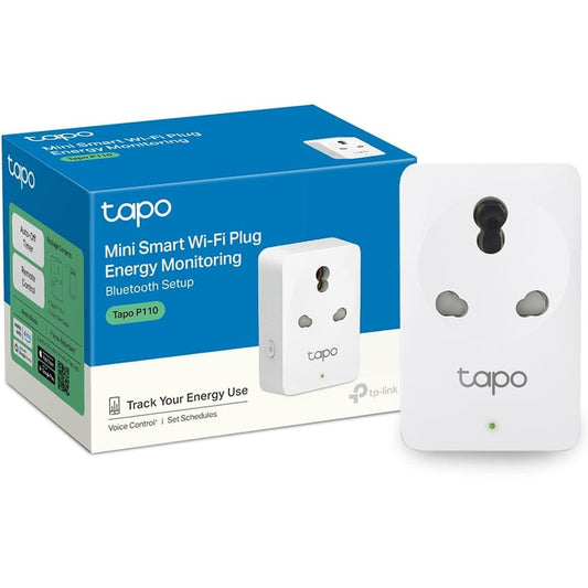 LX INDIA Smart Plug Tapo P110 16A Wi-Fi Smart Plug with Energy Monitoring