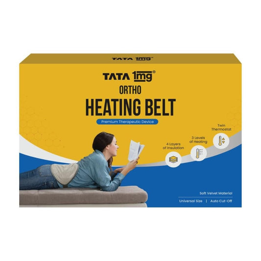 LX INDIA Heating Pad TATA 1mg Electric Heating Belt  3 heat settings, double thermostat & 4 layer insulation for safe usage