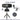 LX INDIA Webcam TECHNOVIEW Full HD Web Camera for Computer, Laptop, 1080p 60 FPS Webcam with Built-in Mics (Black)