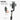 LX INDIA handed gimbal & stabilizer TECHNOVIEW Q08 Mini Gimbal Anti-Shake 1-Axis STABILIZER Extendable Selfie Stick Tripod