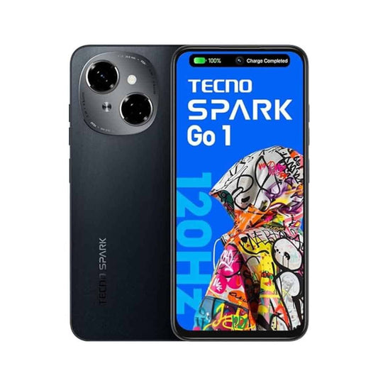 LXINDIA Smart phone TECNO Spark GO 1 4GB RAM 64GB Storage (Startrail Black)
