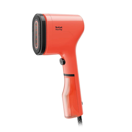 LX INDIA Cloth Iron Tefal Pure Pop Garment Steamer 1300W Coral Red