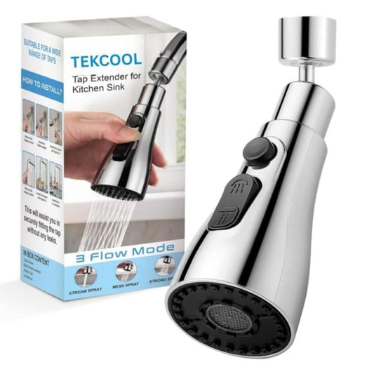 LX INDIA Tap Extender TEKCOOL Tap Extender for Kitchen Sink, Flexible Faucet with Tap Extension for Convenient Use