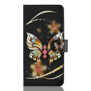 LXINDIA Protection Covers Teletel Caterpilar Print Magnetic Closure Wallet Flip Mobile Phone Case for Samsung Galaxy M55s 5G