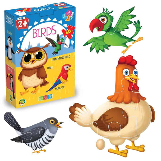 LX INDIA puzzle The Book Tree Birds Puzzle Box for Kids Age 2+