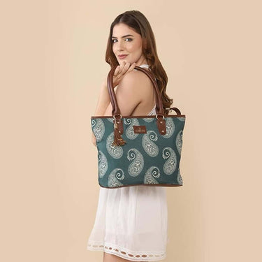 LXINDIA Bag THE CLOWNFISH Percy Printed Handicraft Fabric Handbag