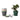 LX INDIA Plant Pots THE SR BRAND Plastic Round Flower Pots