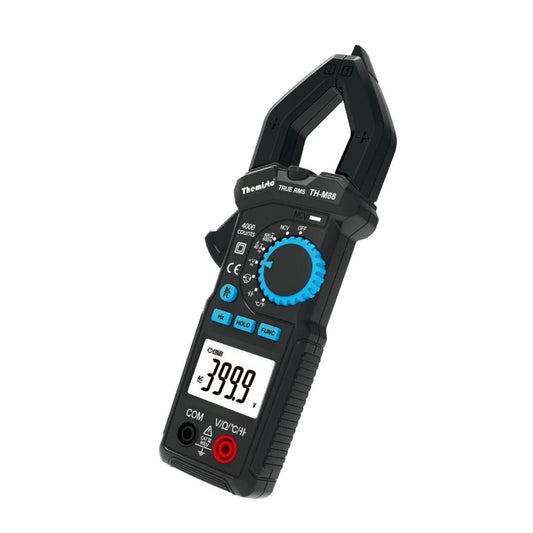 LX INDIA multimeter Themisto TH-M88 AC Current, True Rms Digital Clamp Meter (600A,4000 Counts), Black