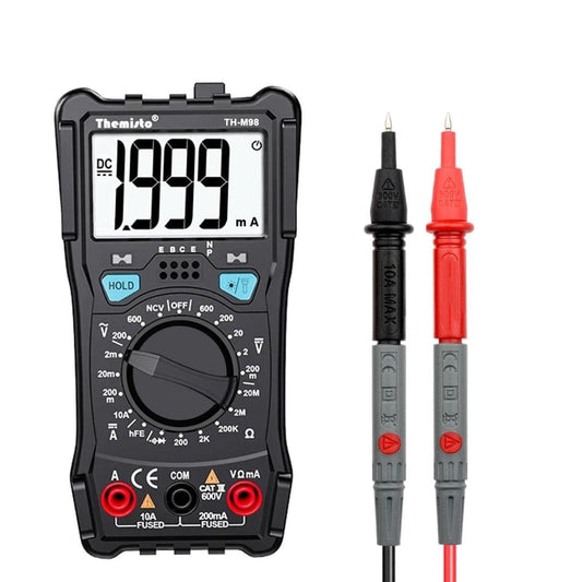 LX INDIA multimeter Themisto TH-M98 Digital Multimeter (Black 2000 Counts)