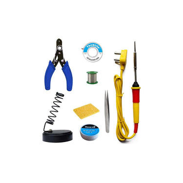 LXINDIA soldering iron THEMISTO -  Themisto Beginners 8 In 1 Corded electric Soldering Iron Kit