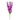 LXINDIA Plants TIED RIBBONS Artificial Gladiolus Flowers Violet