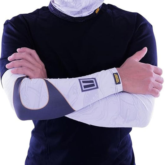 LX INDIA Arm Sleeves Tiivra Heatseeker Arm Sleeves White