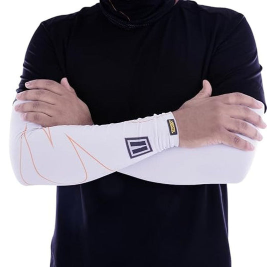 LX INDIA Arm Sleeves Tiivra Heatseeker Arm Sleeves White Heat Sleeves