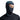 LX INDIA Face Mask Tiivra Slash Cut Balaclava 4 Way Stretch Prand Grix Black