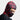 LX INDIA Face Mask Tiivra Slash Cut Balaclava 4 Way Stretch Red Heat Black