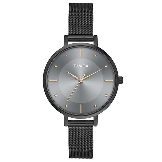 LX INDIA Analog Watch TIMEX Analog Dial Grey Women watch-TWEL155SMU12