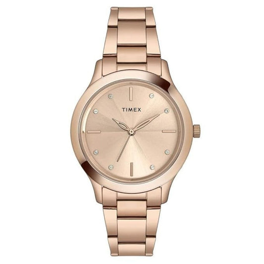 LX INDIA Analog Watch TIMEX Analog Dial Pink Women watch-TWEL98SMU07