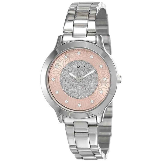 LX INDIA Analog Watch TIMEX Analog Pink Dial Women's Watch-TW000T613