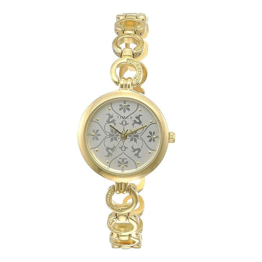 LX INDIA Watch for Women TIMEX Analog Silver Dial Brass Women's Watch