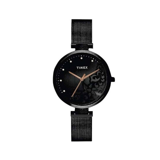 LX INDIA Analog Watch Black TIMEX Analog Women's Watch