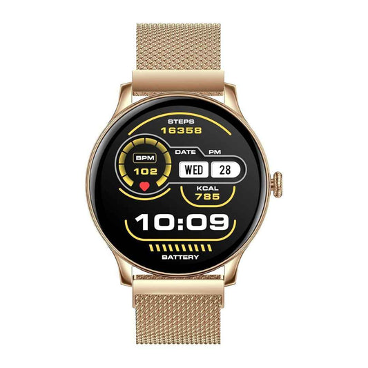 LX INDIA Smart Watch TIMEX iConnect Pro 1.38"(3.50 cm) Display with Functional Crown