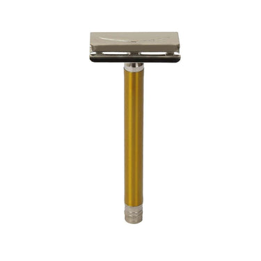 LXINDIA shaving razor Tinku Double Edge Metal Safety Razor (Rust Proof Gold)