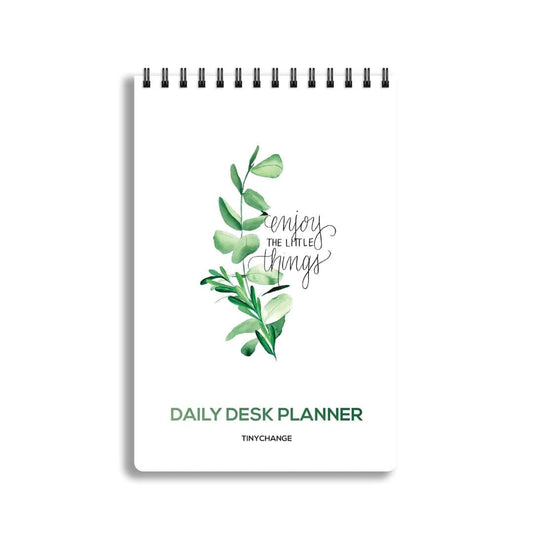 LX INDIA Study Planner TINYCHANGE Daily Desk Planner Undated Page-a-day for 4 Months