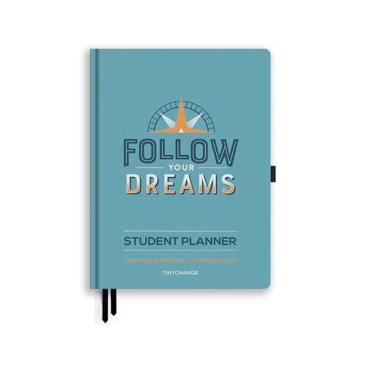 LX INDIA Study TINYCHANGE Student Planner,12 Months Undated Study Diary