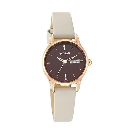 LX INDIA Watch Titan Women's Lagan Chic  Leather Analog Watch-2656WL01