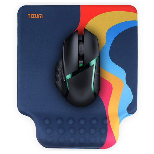 LXINDIA Mouse Pad Blue Tizum Gel Mouse Pad