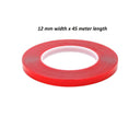 LXINDIA desk essential TJIKKO Polyester Tape or Red liner Tape  (Set of 2)