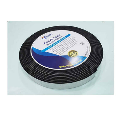 LXINDIA desk essential TJIKKO Single Sided Gasket Tape (1 Roll) Black