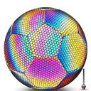 LXINDIA Football TLISMI Holographic Glowing Light Up Luminous Reflective Football for Kids