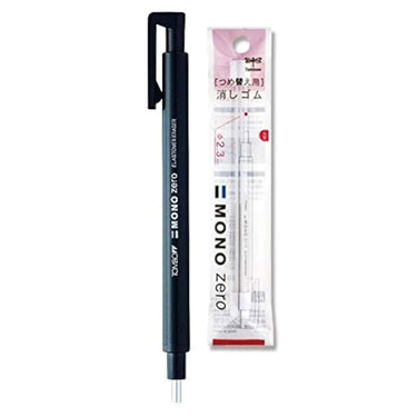 LXINDIA Eraser Tombow MONO Zero Eraser with 2 Conformity Refills Value Set