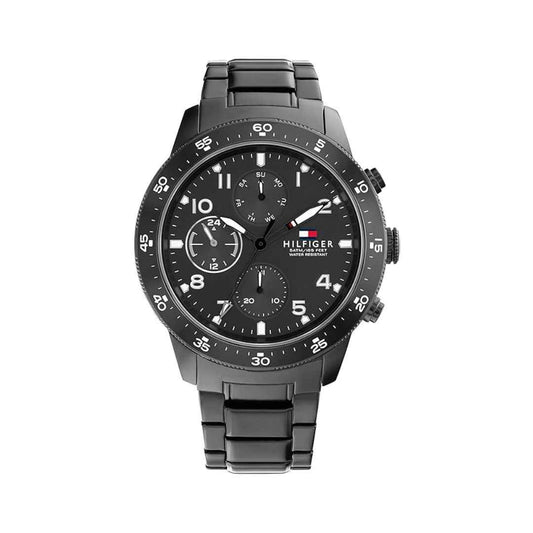 LX INDIA analog watches Tommy Hilfiger Black Dial Watch for Men