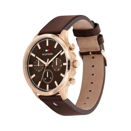 LX INDIA Analog Watch Tommy Hilfiger Men Brown Dial Analog Watch Tommy Hilfiger Brown Dial Quartz Analog Watch for Men