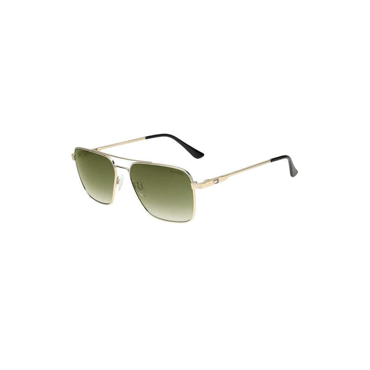 LX INDIA Sunglass Green Tommy Hilfiger Men's Square Sunglasses