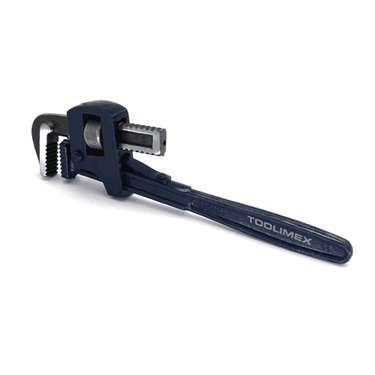 LXINDIA Toolimex 10Inch Pipe Wrench Steel Stillson Type Heavy Duty with Phosphate Finish