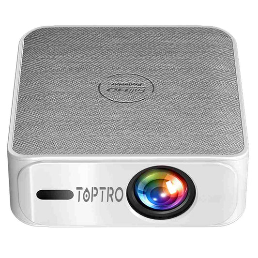LX INDIA Projector TOPTRO MAHAA Smart Projector 4K Ultra HD Support, 11000 Lumens, 1080p Native, Android 11, 5G Wi-Fi, BT, Supports Netflix, 4K YouTube, Prime, Hotstar & More, Electric Focus, HDMI, USB, High Brightness