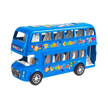 LXINDIA Toys TOY BHARAT Unisex Double Decker Bus for Kids