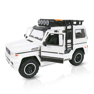 LXINDIA Toys Toyshine  Friction Powered Jeep White