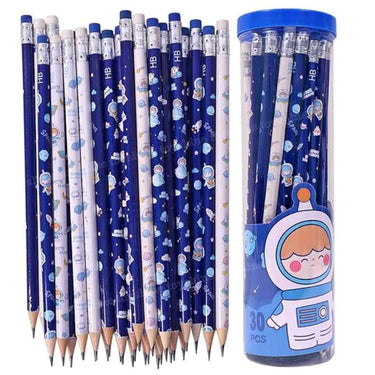 LXINDIA Pencil Toyshine Thick Strong Grip Pencils (Pack of 30)