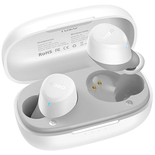 LX INDIA Earbuds TOZO A1 Mini Wireless Earbuds Bluetooth 5.3 in Ear Light-Weight Headphones