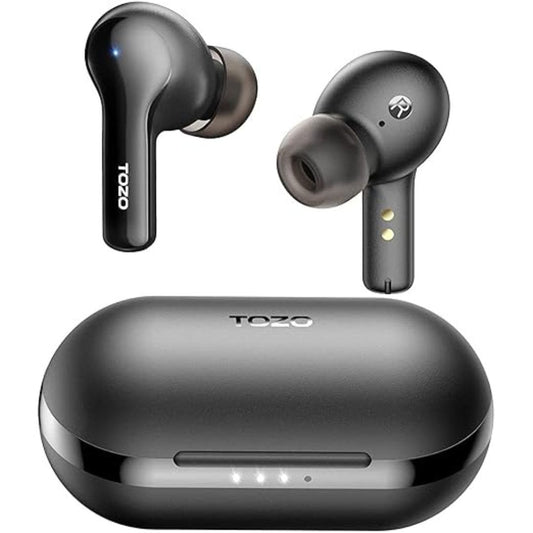 LX INDIA Earbuds Black TOZO A2 Mini True Wireless Earbuds Bluetooth 5.3 Earphones