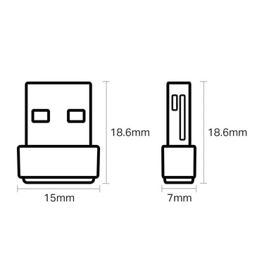 LXINDIA TP-Link Archer T2U Nano USB Wifi Adapter