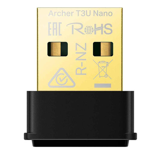 LX INDIA Wifi Dongles TP-Link Nano Ac1300 Usb2.0 Wireless Mu-Mimo Wi-Fi Adapter(Archer T3U Nano),Dual Band Wireless Network Adapter