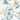LXINDIA Table Cloth Trance Home Linen Premium Cotton Circular Table Cloth (Tashi Blue)